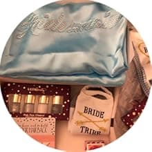 EPLAZA Women's One Size Silver Rhinestones Bride Bridesmaid Short Satin Robes for Wedding Party Getting Ready