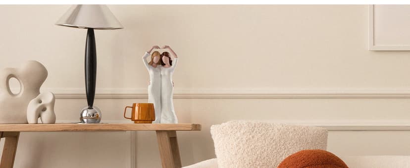 Gifts for Best Friends Women: Soul Sister Friendship Bestie Birthday Gift - Unique Present for Sisters from Sister Resin Figurines