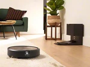 iRobot Roomba j9+ Self-Emptying Robot Vacuum – Powerful Suction, Identifies and Avoids Obstacles Like pet Waste, Self-Empties for 60 Days, Best for Homes with Pets, Smart Mapping, Works with Alexa
