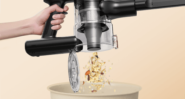 Trucozie Cordless Vacuum Cleaner, 8-in-1 Lightweight Stick Vacuum with 45mins Runtime, Powerful Suction, Vacuum Cleaners for Home, Hardwood Floors, Carpet, Pet Hair, Black