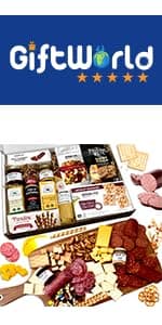 Cheese Gift Baskets Assortment Bundle with 5 items - Gourmet Food Gifts for Men and Women, Food for Charcuterie Board, Cheese Sampler for Corporate and Family Occasions, Thanksgiving and Christmas Gifts