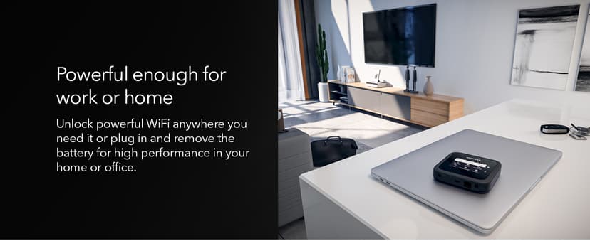 NETGEAR Nighthawk M6 5G Mobile Hotspot, Router with Sim Card Slot, Modem, Portable WiFi Device for Travel, Unlocked with Verizon, AT&T, and T-Mobile, WiFi 6, 2.5Gbps (MR6150)