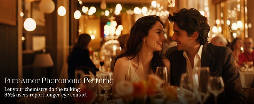 Pheromones Perfumes for Women, 4-pack Giftbox Perfume Set, Amber Vanilla, Saffron Amber, Woody Citrus, Spicy Sandalwood, 1.64fl. Enhanced Scents Pheromone Cologne for Men&Women,Travel Size Perfumes