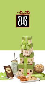 Broadway Basketeers Happy Birthday Gift Baskets for Prime Delivery Gourmet Cookie Gifts Box with Brownies, Individually Wrapped Edible Care Package for Men, Women, Husband, Wife, Mom, Dad, Families