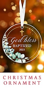 HEXMOZ First Time Dad Gifts - New Dad Gifts - Bumps First Christmas Ornament - Pregnancy Announcement for Husband, Soon to Be Daddy, 1st Time Daddy Gift - Expecting Baby on The Way