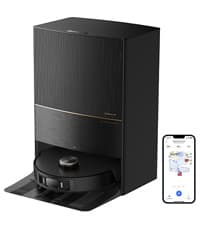 dreame L10s Ultra Robot Vacuum and Mop Combo, Auto Mop Cleaning and Drying, Self-Refilling and Self-Emptying Base for 60 Days of Cleaning, 5300Pa Suction and AI Navigation, Compatible with Alexa