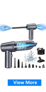 Air Duster - Computer Vacuum Cleaner - for Keyboard Cleaning- Cordless Canned Air- Powerful - Energy-Efficient(Air-01)