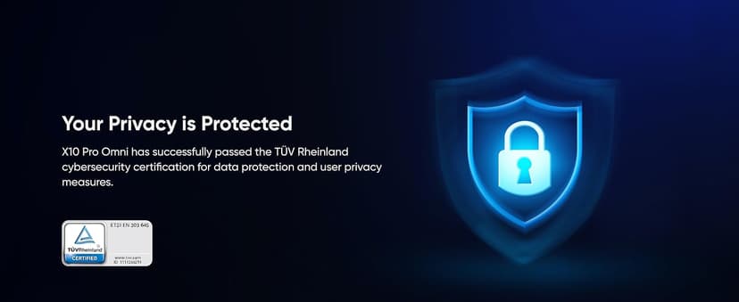 eufy X10 Pro Omni Robot Vacuum and Mop Combo, Incredible Suction, Dual Mops with 12 mm Auto-Lift and Carpet Detection, AI Obstacle Avoidance, Auto Mop Washing&Drying, Self-Emptying, Self-Refilling