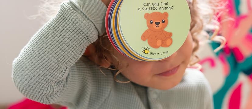 MOLLYBEE KIDS Toddler Scavenger Hunt Cards at Home, Toddler Activity, Ages 2, 3, Indoor Scavenger Hunt Game