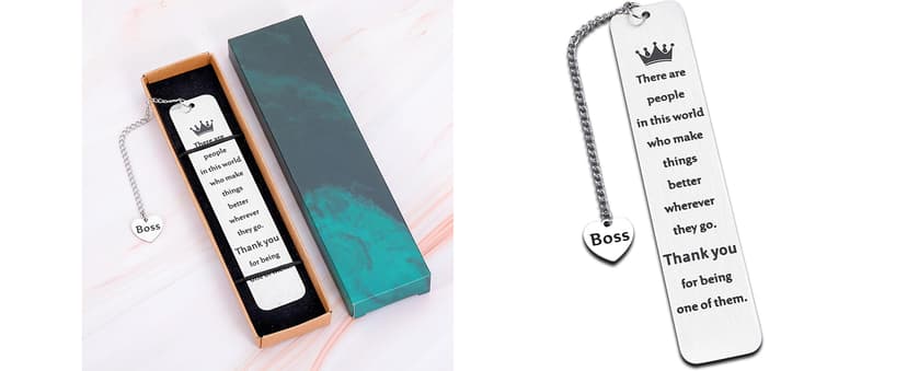 STUNFASSOO Boss Day Gifts for Women Men, Funny Boss Gifts Keychain, Office Gag Gifts for Bosses