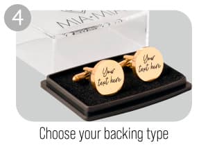 Custom engraved cufflinks for men, personalized wedding gift for groom, father of the bride & groom dad, best men, customized gold & silver cufflinks with dates, quotes or couples initials from bride
