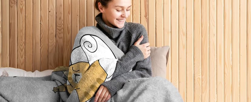 SteadStyle Gifts for Mom from Daughter or Son, Mom Birthday Gifts Blanket, Mother Presents for Christmas, Valentine's Day, Mothers Day, Fluffy Blanket for Mommy, 60'' x 50'' (Grey)
