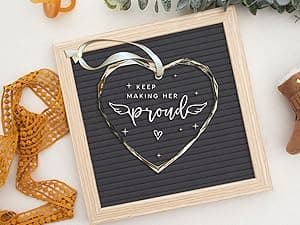 50th Anniversary Marriage Gifts for Couple - 50th Anniversary Wedding Gifts - 50 Wedding Ornaments for Couple, Her Him, Wife Husband, Parents - Glass Ornament