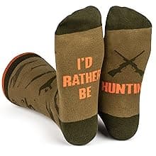 Lavley Funny Fishing and Hunting Socks for Men