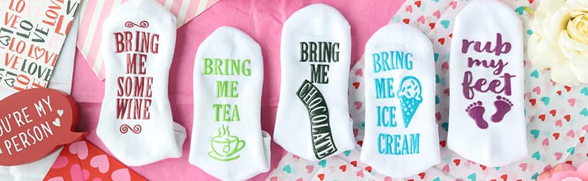 Haute Soiree Women's Novelty Socks - “If You Can Read This, Bring Me Some” - One Size Fits All