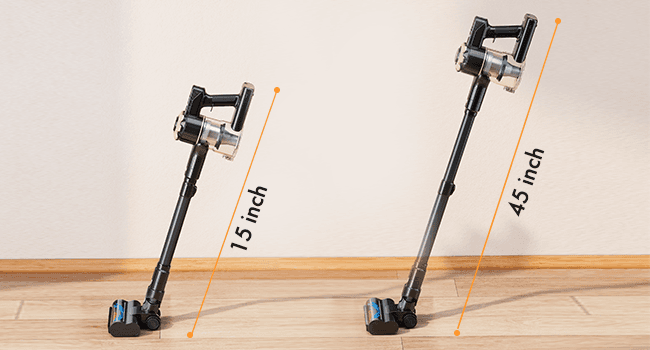 Trucozie Cordless Vacuum Cleaner, 8-in-1 Lightweight Stick Vacuum with 45mins Runtime, Powerful Suction, Vacuum Cleaners for Home, Hardwood Floors, Carpet, Pet Hair, Black