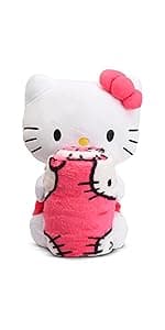 Northwest Hello Kitty Silk Touch Throw Blanket, 50" x 70", Love You Much