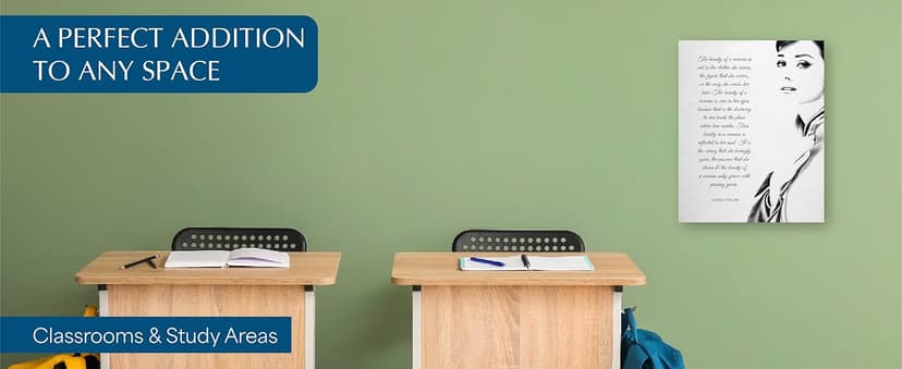 The Beauty of a Woman Wall Art Print – Famous Inspirational Quote Poster – Elegant Feminine Home Décor for Bedroom, Office, or Living Room – Meaningful Gift for Women, Mom, or Friend.11x14 Unframed