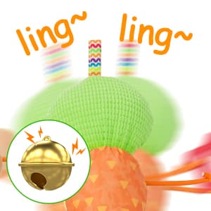 Baby Sensory Toy 0-6 Month Music Animal Stuffed Plush Caterpillar Toy for Infant 0-3-6-12 Month Old Tummy Time with Baby Mirror Crinkle Rattle Carseat Toys for Newborn Boys Girl Shower Gifts