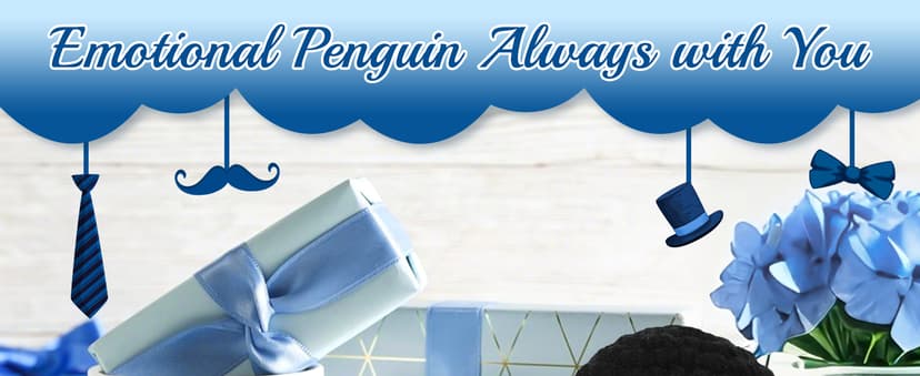 Mini Funny Brother Gifts from Sister Brother, Handmade Crochet Mini Penguin Birthday Gifts for Brother Boy Friend, I Love You Brother for Birthday Graduation Christmas Emotional Present