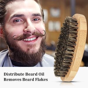 Mens Gifts - Beard Kit with Oil, Balm, Brush, Comb, Scissors, E-book, Outfits Men's Grooming Routine, Anniversary & Birthday Gifts for Men, Him, Husband, Boyfriend, Son, Male Friend, Brother, Dad