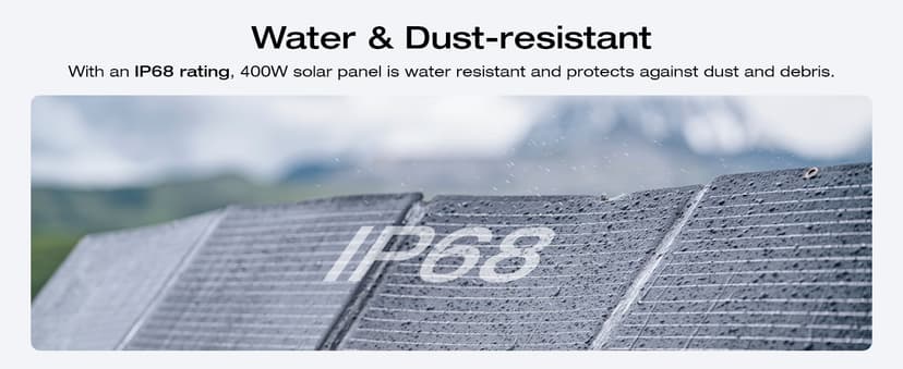 EF ECOFLOW Solar Generator DELTA 2 Max 2048Wh With 400W Solar Panel, LFP Battery Portable Power Station Up to 3400W AC Output Fast Charging 0-80% in 43 Min solar powered generator For Camping, RV