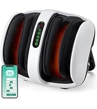 Nekteck Shiatsu Foot Massager with Heat, FSA Eligible Deep Kneading Therapy Air Compression, HSA Feet Massage Improve Blood Circulation Foot Wellness Soothing Pain Relief, Relax for Home Office Use