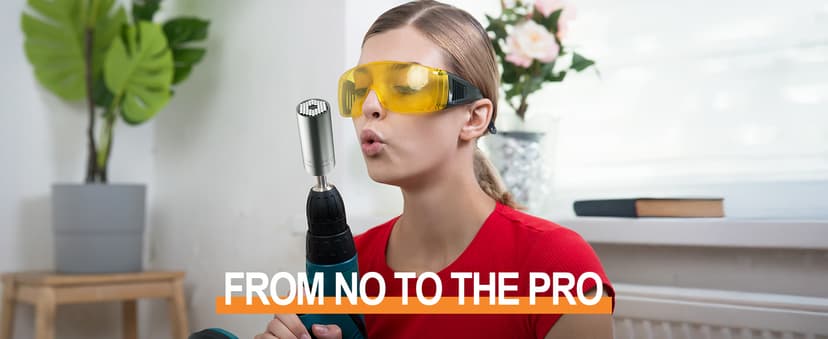 Super Universal Socket Tools Gifts for Men - Christmas Stocking Stuffers for Men Grip Socket Set with Power Drill Adapter Cool Stuff Ideas Gadgets for Him Birthday Gifts for Dad Women Husband (7-19mm)