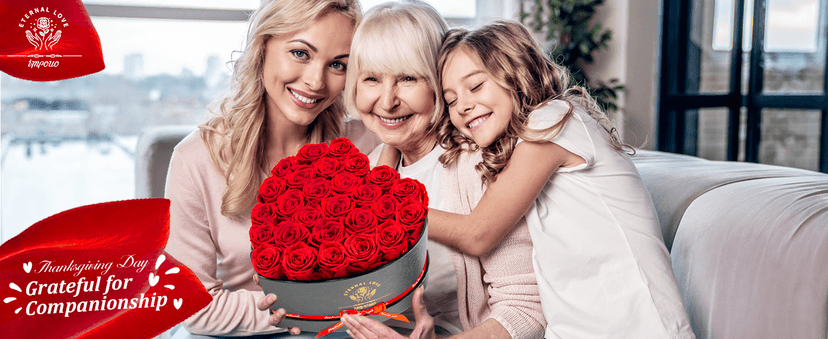 16-Piece Preserved Rose Birthday Gifts for Women, Eternal Rose Preserved Flowers for Delivery Prime Mothers' Day, Valentine's Day, Christmas, Birthday - Red Roses