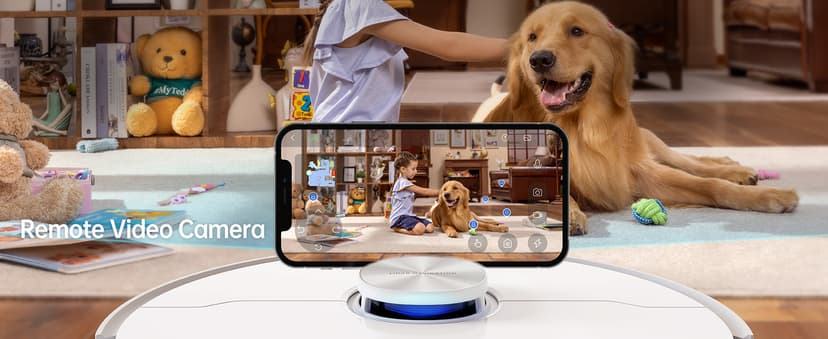 dreame L10s Ultra Robot Vacuum and Mop Combo, Auto Mop Cleaning and Drying, Self-Refilling and Self-Emptying Base for 60 Days of Cleaning, 5300Pa Suction and AI Navigation, Compatible with Alexa