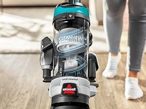 Bissell CleanView Rewind Upright Bagless Vacuum with Automatic Cord Rewind & Active Wand, 3534