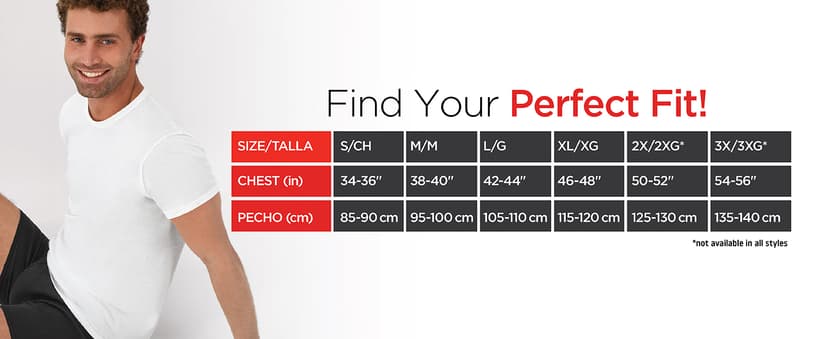 Hanes Packs, Stay-Tucked Soft Cotton, Best Undershirts for Men, White/Black/Asstd Multipacks