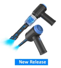 14500 Pa Computer Vacuum Cleaner Mini & 110000RPM Compressed Air Duster for Keyboard Cleaning Cordless Canned Air Powerful Energy Efficient