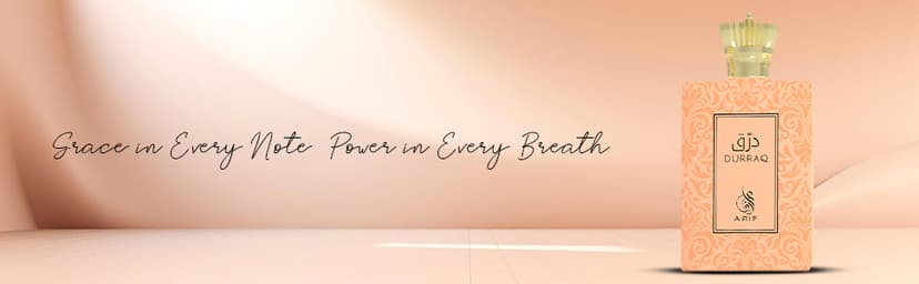 ARIF Durraq Perfumes – Floral Oriental Eau de Parfum for Women – Long-Lasting, Saffron, Plum, Orange Blossom, Neroli, Patchouli, Musk – Luxury Women's Fragrance – 3.4 oz