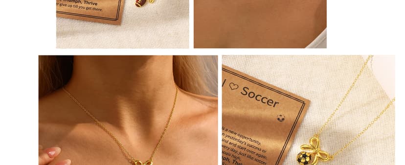 Softball/Soccer/Volleyball/Basketball/Football/Tennis/Pickleball Necklace for Team Coach Player, Sports Lovers Accessories Jewelry Christmas Gifts 16+3 Inches