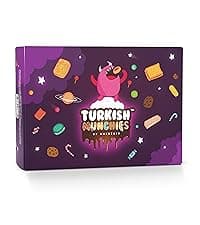 Midi International Food Hamper | Premium Exotic Foreign Foods | Unique Hampers & Gourmet Gift for Men and Women | American Alike Retro Turkish Foods | 12 Full-Size + 1 Bonus Snacks
