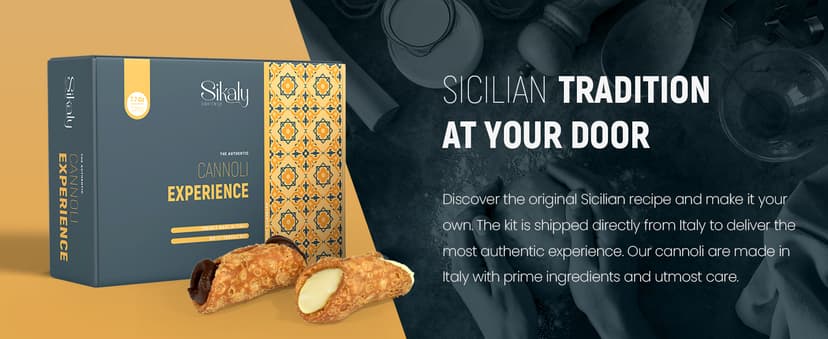 Cannoli, Gourmet Cookies. Biscotti DIY - Cannoli Experience, GIFT basket, Biscotti Italian Cookies, European Cookie, Prime Gifts for Christmas, for Friend, Women, Men or Grandma. CRAFT Your Sicilian Cannoli at Home!
