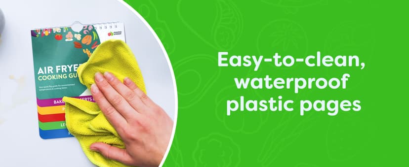 Air Fryer Cheat Sheet Magnets Cooking Guide Booklet - Air Fryer Cookbooks - Air Fryer Liners - Air Fryers Kitchen Gifts Gadgets 2025 - Air Fryer Accessories - Air Fryer Cooking Guide