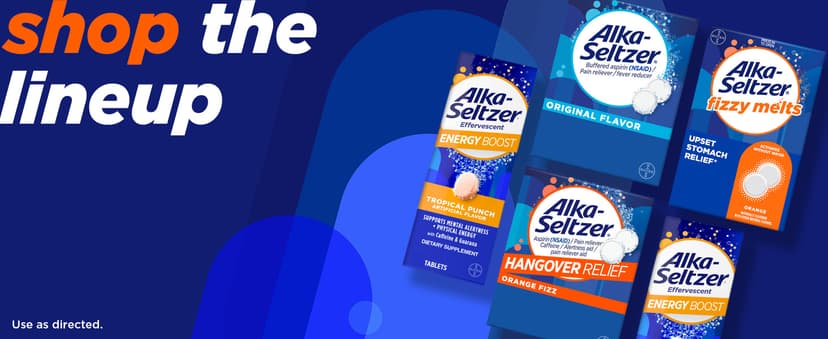 Alka-Seltzer Hangover Relief Tablets, Fast Relief Starts in About 15 Minutes for Headaches, Body Aches & Mental Fatigue, Bachelorette Party & Bachelor Party, Dispenser Pack, 120 Count