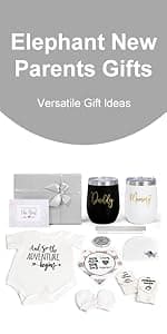 New Mom Gifts for Women, Top Pregnancy Gifts for New Parents Gender Reveal Gifts with Mom and Dad Tumbler Set for First Time Moms, Expecting Parents to Be, Gender Reveal, Baby Shower…