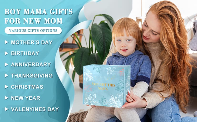 Boy Mom Gifts for New Mom Gifts for Women After Birth Pregnancy Gift for Expecting Moms New Mommy Essentials Boy Mama Gift for First Time Moms Essentials