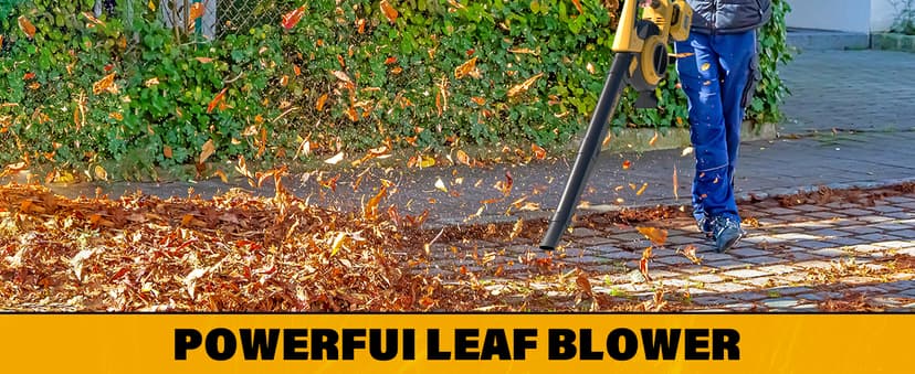 Cordless Leaf Blower & Vacuum, 3-in-1 Leaf Vacuum Mulcher with Bag, 40V 360CFM 5-Speeds Brushless Battery Operated Leaf Blower for Lawn Care with 2 x 4.0Ah Battery & Charger Included