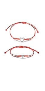 SmileBelle Christmas Gifts Best Friendship Bracelets for 2/3 Sisters Bracelets, Best Friend for Women 14K Gold Adjustable Besties Matching Bracelet, Friends Jewelry Stocking Stuffer for Women Girl