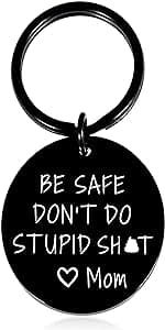 AMBREGRISSUN Teen Boys Girls Gifts - Funny Gag Gifts Keychain for Teenage Boys Girls Christmas Stocking Stuffers for Teens