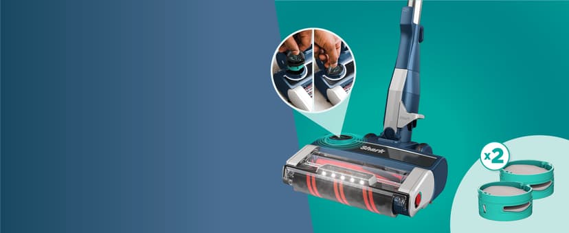 Shark HZ3002 Stratos Ultralight Corded Stick Vacuum with DuoClean PowerFins HairPro, Self-Cleaning Brushroll, & Odor Neutralizer Technology, Navy