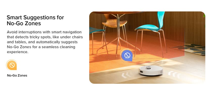 roborock Q7 M5+ Robot Vacuum and Mop, Upgraded from Q5 Max+, Up to 7-9 Weeks Self-Empty, 10000Pa Suction, Dual Anti-Tangle System for Pet Hair & Carpet, PreciSense LiDAR Navigation, App Control, White