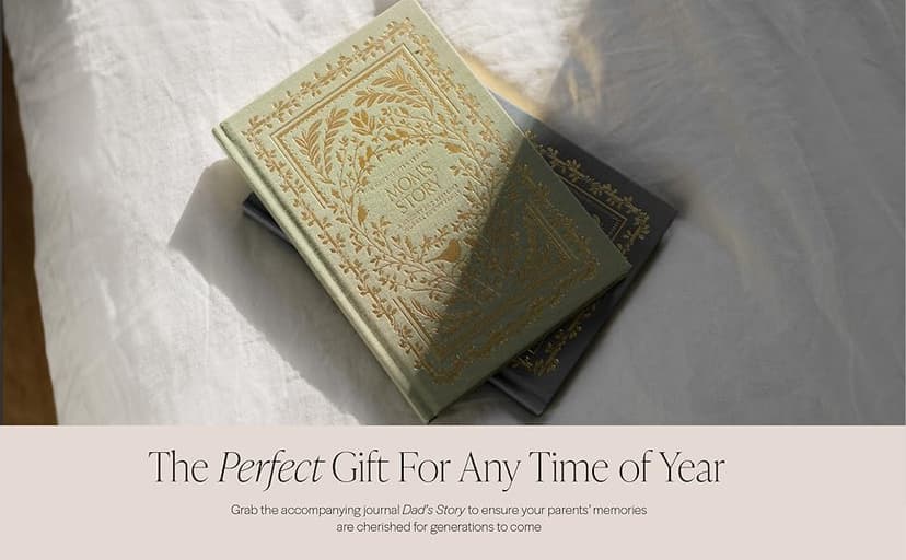 Mom's Story: A Memory and Keepsake Journal for My Family (Heirloom Story Books and Guided Journals)