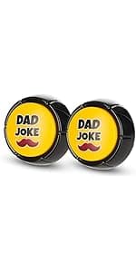 Features Endless Extra Funny Dad Jokes at The Push of a Button - Dad Gifts from Daughter, Dad Birthday Gift, White Elephant Gifts, Gifts for Men