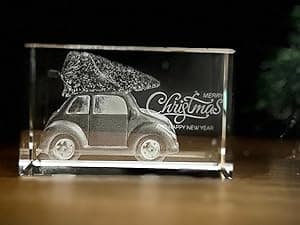 3D Crystal Photo, Christmas Personalized Gift,Customized Gifts for Wife, Women, Him, Her, Dad and Mom. Custom Picture Gifts for Christmas, Father's Day, Birthday, Wedding, Anniversary, Memorial, Picture Gift for Pet Lovers.