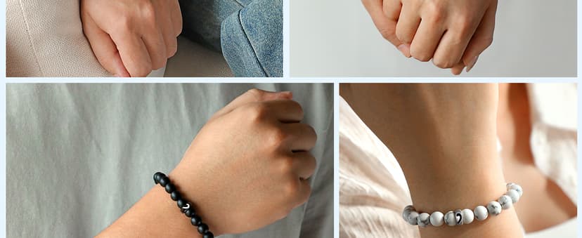 UNGENT THEM Matching Couple Ring Bracelets for Boyfriend Girlfriend Husband Wife Valentines Anniversary Birthday Engagement Gifts